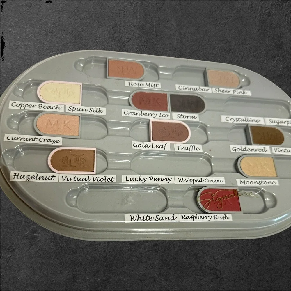 Mary Kay Signature Eyeshadow Refill Lot 11 Pans‎ Display Tray Multi Mixed